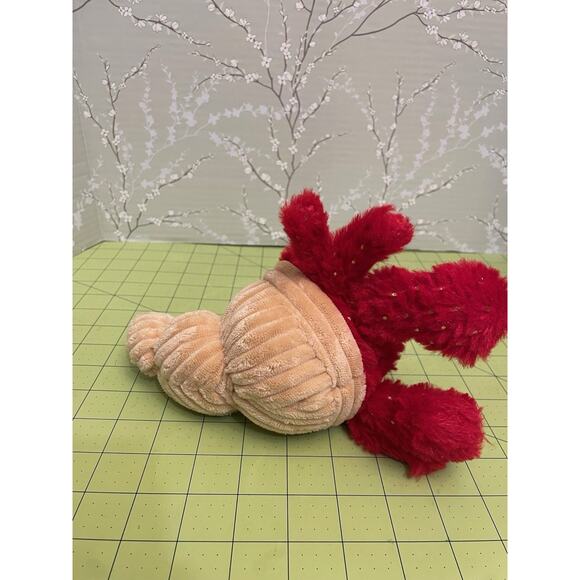 Walmart Hermit Crab Plush Stuffed Animal Red 8” In Shell - Picture 5 of 8
